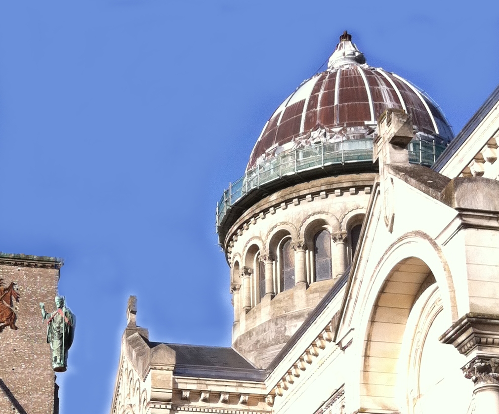 Saint Martin au sommet de la Basilique