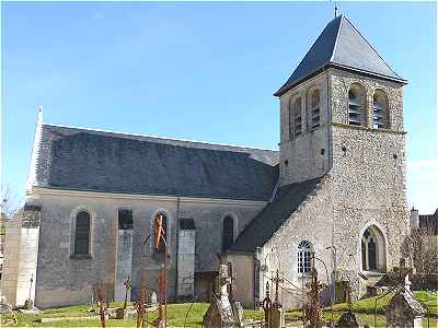 Eglise Saint Vincent à Chemillé sur Indrois