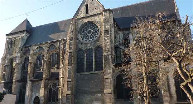 Abbaye Saint Julien de Tours, ct Sud