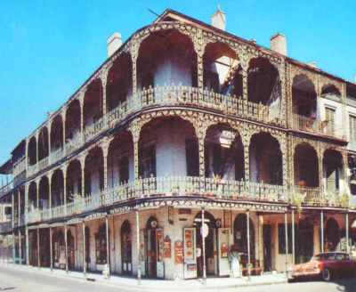 Immeuble ancien typique de La Nouvelle-Orléans