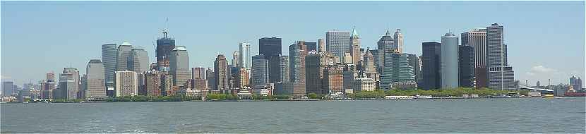 New-York: le Financial District au Sud de Manhattan