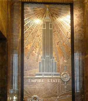 New-York: Hall de l'Empire State Building