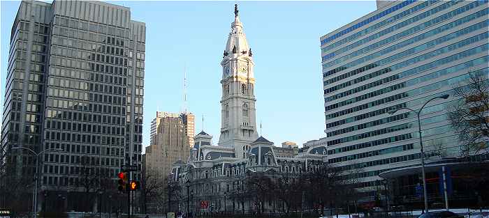 Philadelphie, au centre City Hall