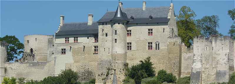 Chateau de Chinon: les Logis Royaux
