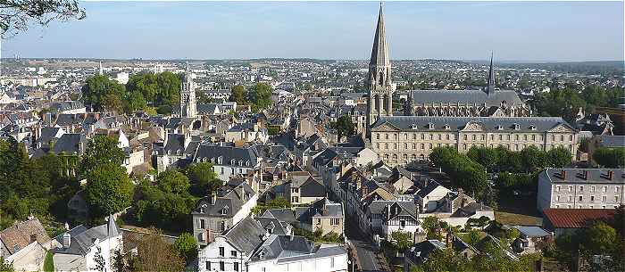 Panorama de la ville de Vendme